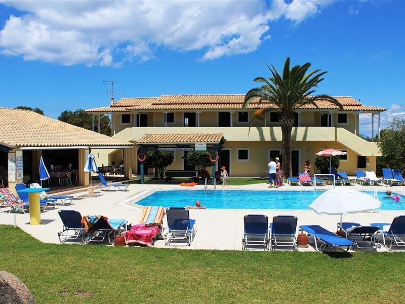 Royal Garden Apartments Kávos Dış mekan fotoğraf